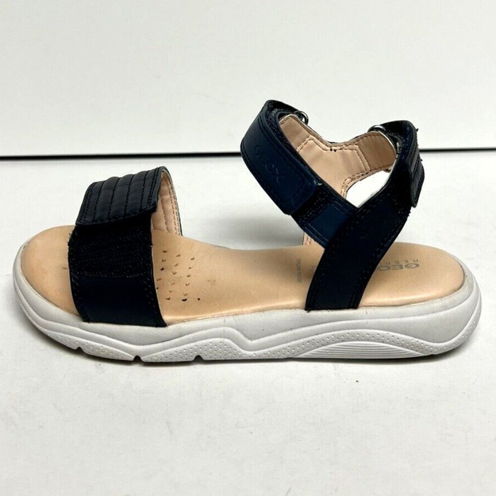 Geox Little Kids' Deaphne 2 Sandals Blue, Girls' Size EU32 M US1